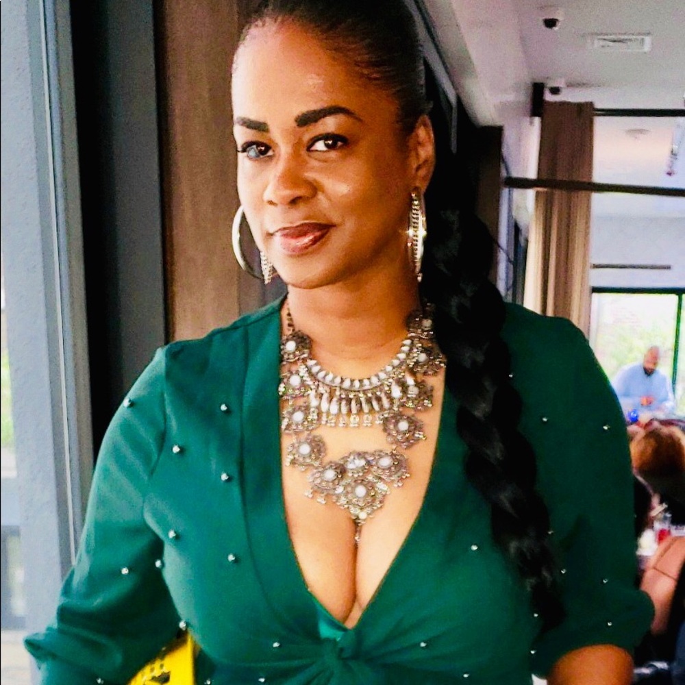 Grace statement necklace